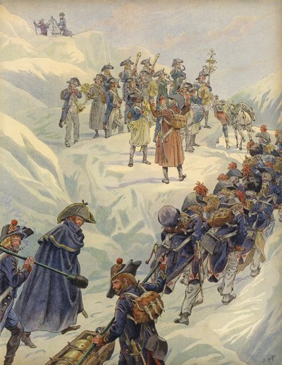 Passasje av Saint Bernard av Jacques Marie Gaston Onfray de Breville (Job)