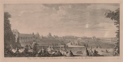 Chateau Fontainebleau og hager av Jacques Rigaud