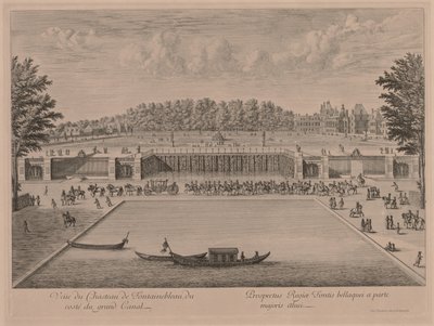Chateau Fontainebleau fra Canal Grande. av Jacques Rigaud