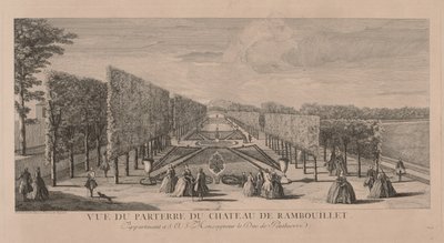 Blomsterhagen til Chateau Rambouillet. av Jacques Rigaud