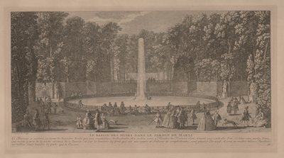Musebassenget på Marli av Jacques Rigaud