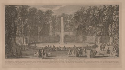 Musebassenget på Marli. av Jacques Rigaud