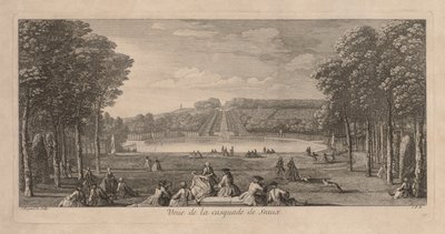 Utsikt over Cascade de Seaux. av Jacques Rigaud