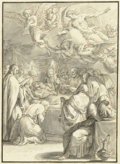 Marys dødsleie Scener fra Life of Mary (serietittel) av Jacques Stella