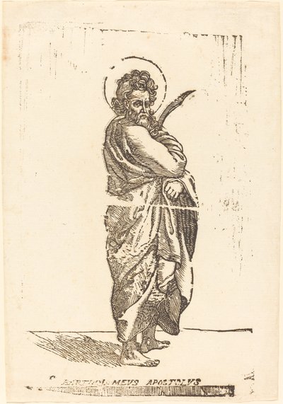Saint Bartholomew av Jacques Stella