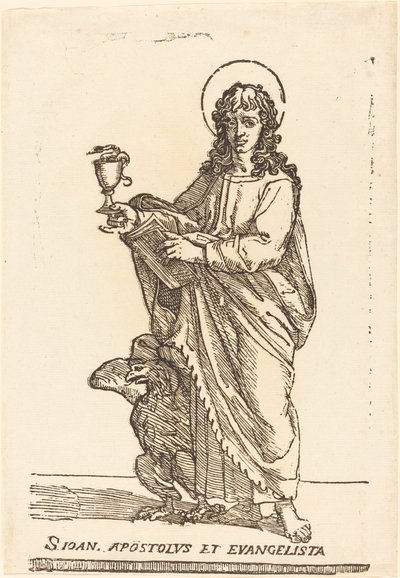 Saint John av Jacques Stella