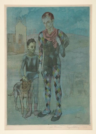 Akrobatene av Jacques Villon