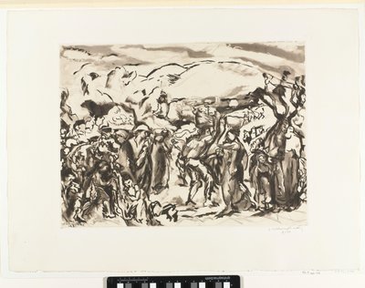 Høstefigurer Friesz, Les Vendanges (originaltittel) av Jacques Villon