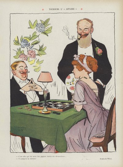 Illustrasjon for Le Rire av Jacques Wely