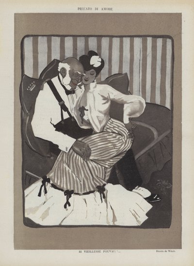 Illustrasjon for Le Rire av Jacques Wely