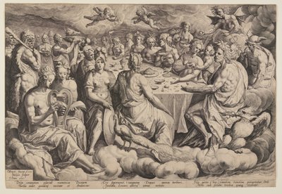 Gudenes bankett av Jacques de Gheyn II