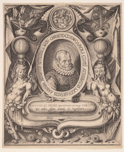 Carolus Clusius, lege og botaniker av Jacques de Gheyn II