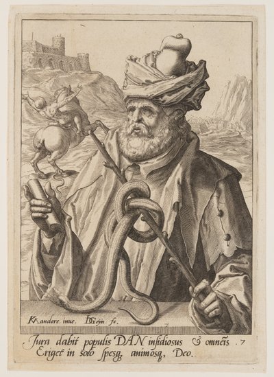 Dan, fra Jakobs tolv sønner av Jacques de Gheyn II