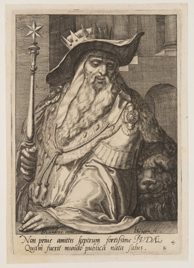 Juda, fra Jakobs tolv sønner av Jacques de Gheyn II