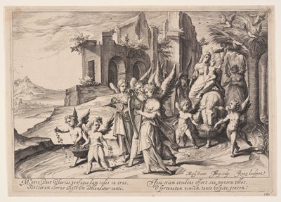Tilbake fra flukten til Egypt av Jacques de Gheyn II