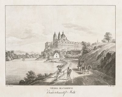 Nedre Østerrike, benediktinerklosteret i Melk av Jakob Alt