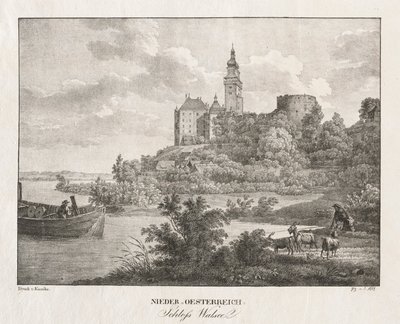 Nedre Østerrike, Walseel Castle. av Jakob Alt