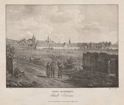 Niederösterreich, by Krems av Jakob Alt