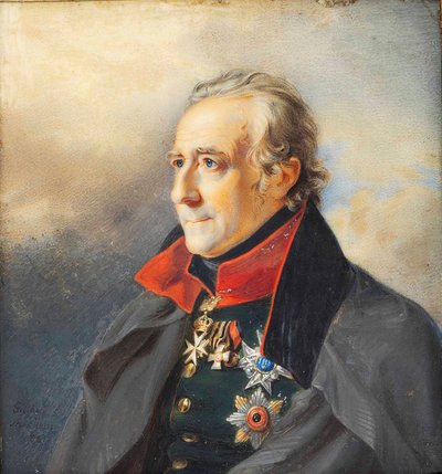 Portrett av Jan Pieter van Suchtelen 1751-1836, 1821. av Jakob Axel Gillberg