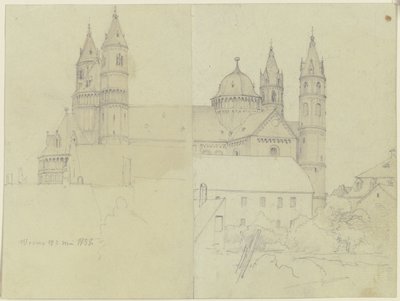 Worms domkirke av Jakob Becker