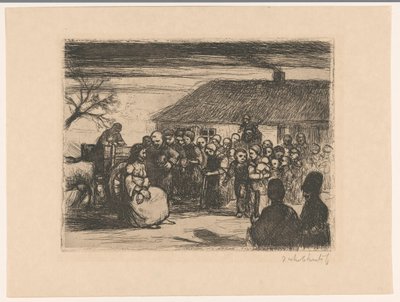 Hån mot Kristus Mock Christ (tittel på objekt) av Jakob Smits (signed by artist)