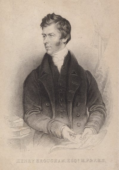 Henry Brougham av James (after) Lonsdale