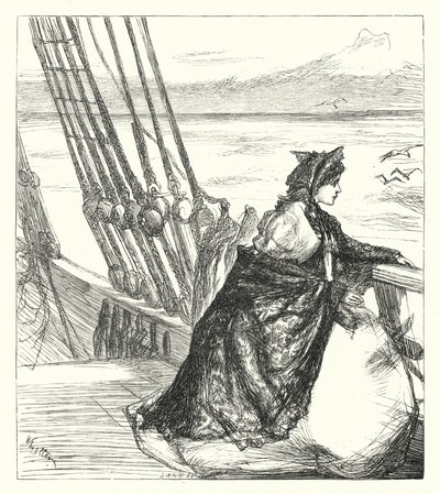 Sjøside heksametre (gravering) av James Abbott McNeill (after) Whistler