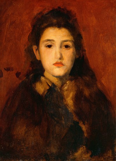 Alice Butt, ca. 1895. av James Abbott McNeill Whistler
