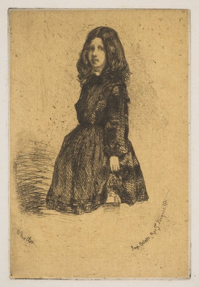 Annie, 1858. av James Abbott McNeill Whistler