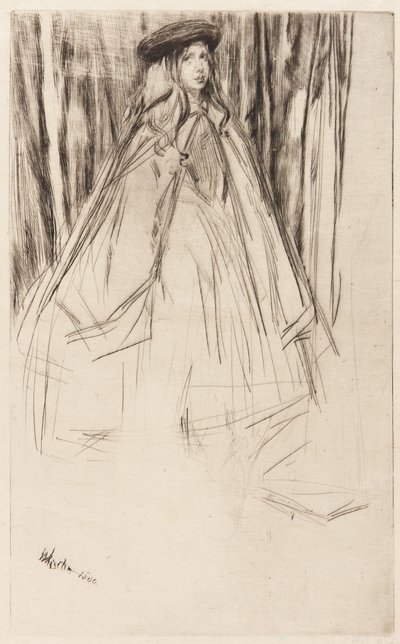 Annie Haden, 1860. av James Abbott McNeill Whistler
