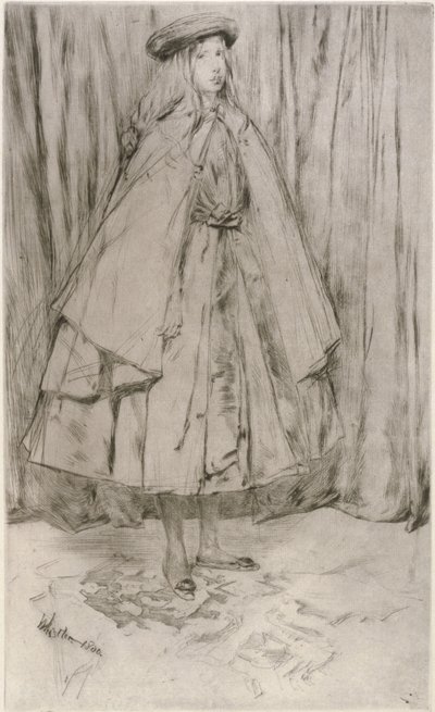 Annie Haden, 1860 av James Abbott McNeill Whistler