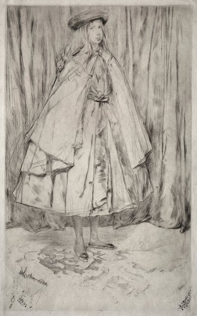 Annie Haden, 1860. av James Abbott McNeill Whistler
