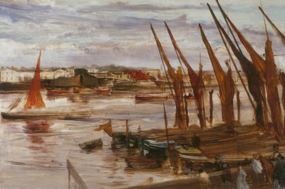 Battersea Reach, ca. 1863. av James Abbott McNeill Whistler