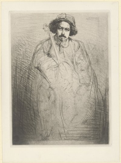 Becquet, fra serien «Seksten raderinger» av James Abbott McNeill Whistler