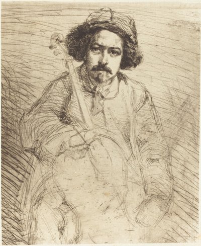 Spoiler, 1859. av James Abbott McNeill Whistler