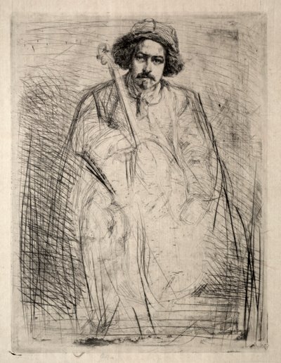 Becquet, 1871. av James Abbott McNeill Whistler