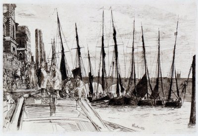 Billingsgate av James Abbott McNeill Whistler