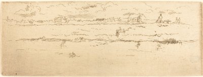 Canal, Oostende, 1887. av James Abbott McNeill Whistler