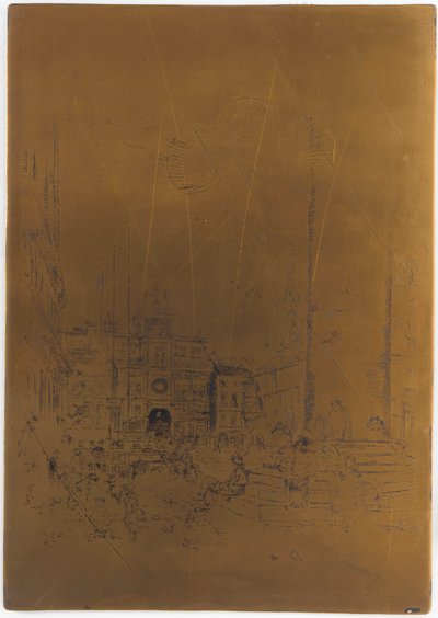 Cancelled Printing Plate for The Piazzetta, 1879-1880.    1161762   no       norwegian Successfully Translated  Original: Sovereign of the Seas Henry VIII Translat: Sovereign of the Seas Henry VIII 1401524 no norwegian Successfully Translated Original: LAi av James Abbott McNeill Whistler
