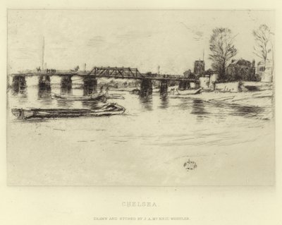 Chelsea av James Abbott McNeill Whistler