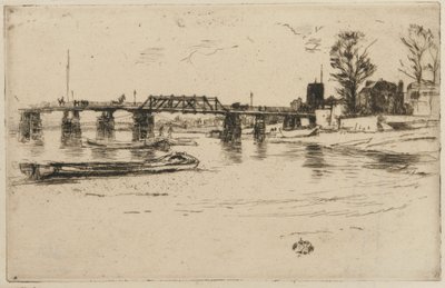 Chelsea, 1879. av James Abbott McNeill Whistler