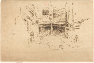 Klesbørs, No.I, 1887. av James Abbott McNeill Whistler