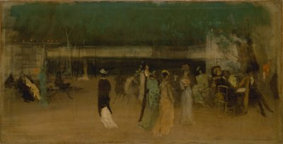 Cremorne Gardens, nr. 2, ca. 1870-80 av James Abbott McNeill Whistler