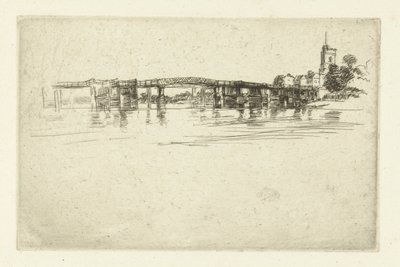 Den lille Putney-broen Den lille Putney av James Abbott McNeill Whistler