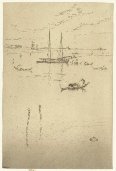 Den lille lagune Den lille lagunen Venezia: Tolv etsninger (serietittel) av James Abbott McNeill Whistler
