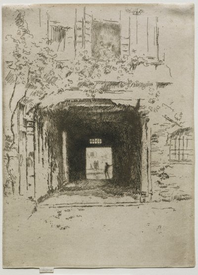 Doorway and Vine, 1886. av James Abbott McNeill Whistler