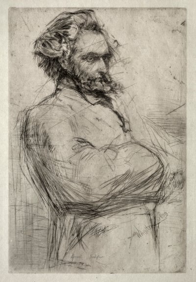 Drouet, 1859. av James Abbott McNeill Whistler