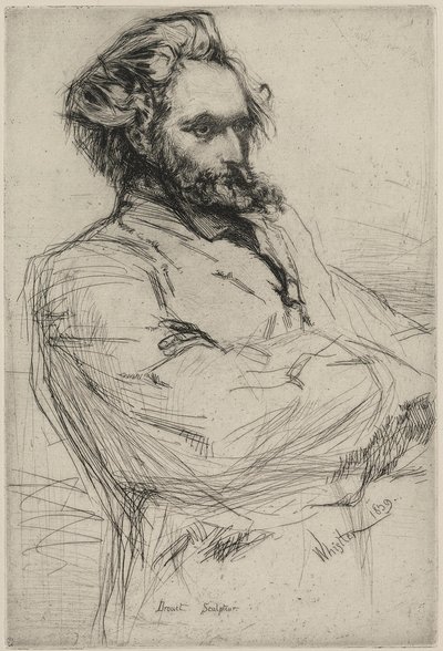 Drouet, 1859. av James Abbott McNeill Whistler