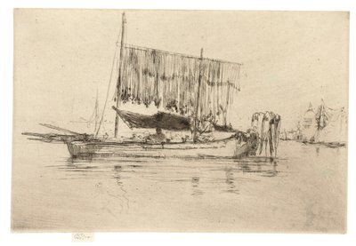 Fiskebåt, 1879-80 av James Abbott McNeill Whistler