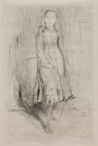Florence Leyland. av James Abbott McNeill Whistler